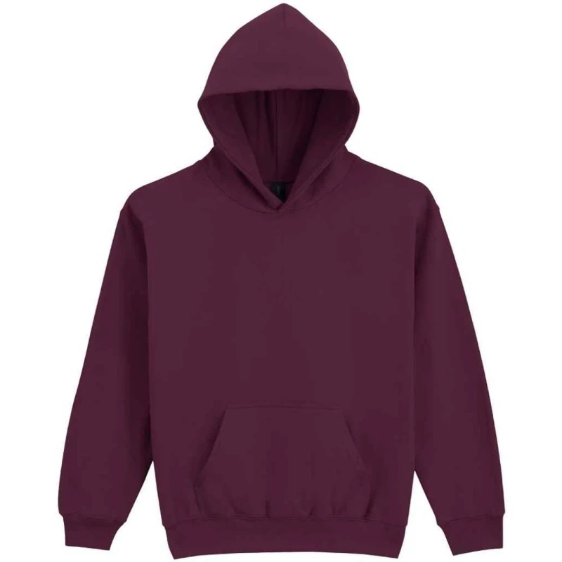 Image of Gildan Softstyle Midweight Hoodie in Maroon Size: Large Maroon Unisex L