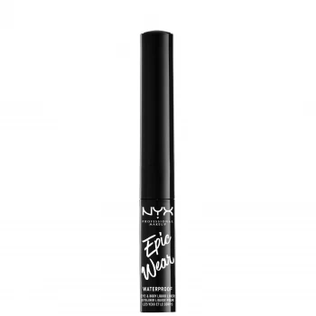 image of NYX Professional Makeup Epic Wear Metallic Liquid Liner 3.5ml (Various Shades) - Gun Metal