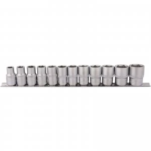 Image of Draper 12 Piece 1/2" Drive Hex Socket Set Metric 1/2"