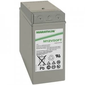 Image of VRLA 12 V 47 Ah GNB Marathon M 12 V 50 FT UL94 NAM