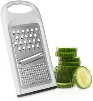 image of Metaltex Anti Slip Base Universal Grater, White