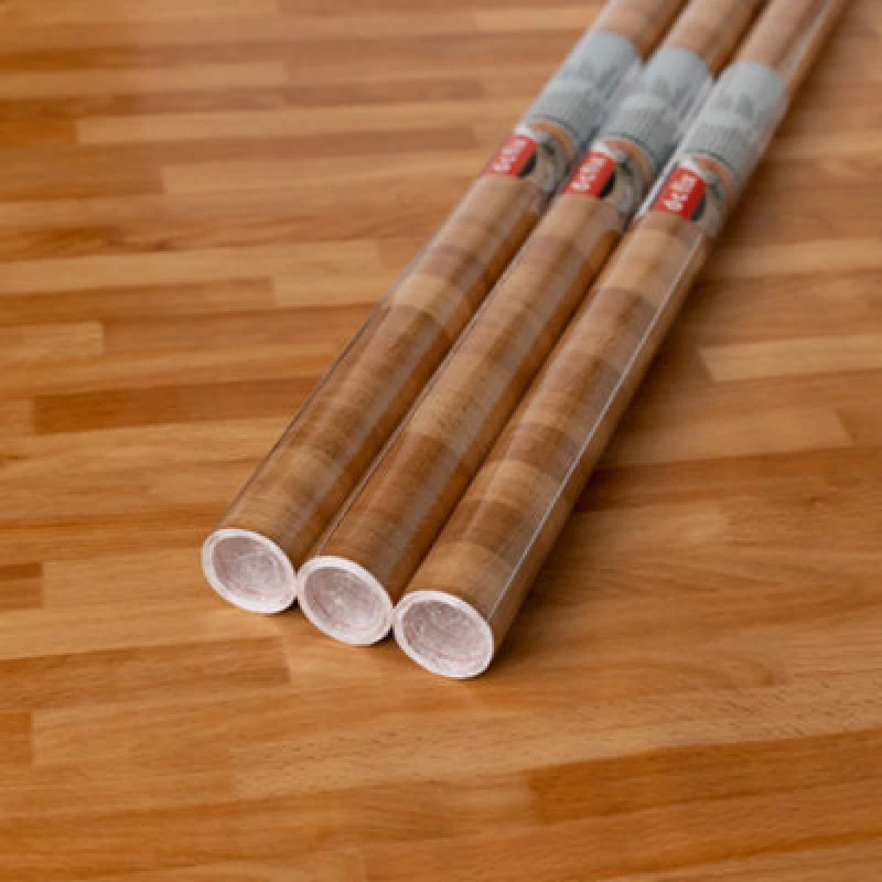Image of D-C-Fix Woodgrain Butchers Block Self Adhesive Vinyl Wrap Film For Kitchen Doors And Worktops 2M(L) 67.5Cm(W) Pack Of 3 Rolls
