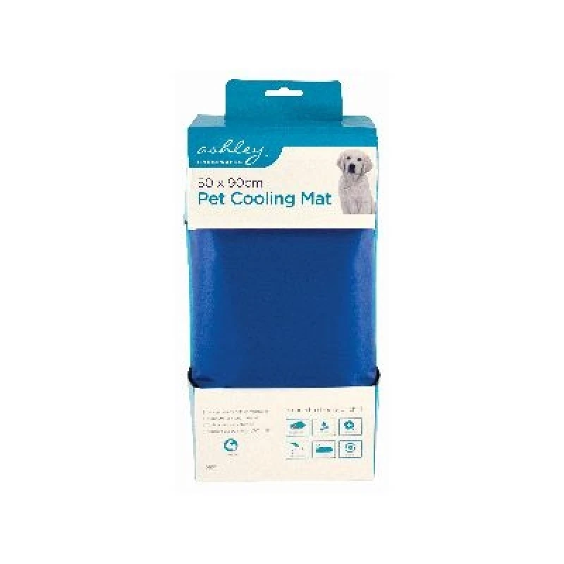 Image of Ashley Pet Cooling Mat - 50cm x 90cm - Blue Blue