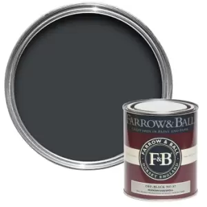 Image of Farrow & Ball Modern Eggshell Paint Off-Black - 750ml