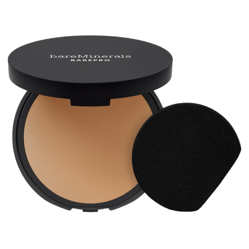 Image of bareMinerals BAREPRO 24HR Skin-Perfecting Powder Foundation 8g Medium Deep 40 Warm