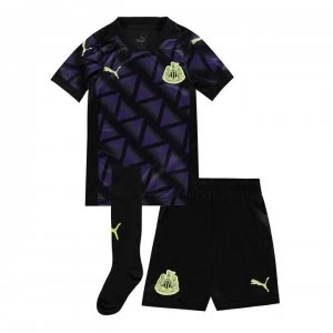 image of Puma Newcastle United Third Mini Kit 2020 2021 - Purple/Black