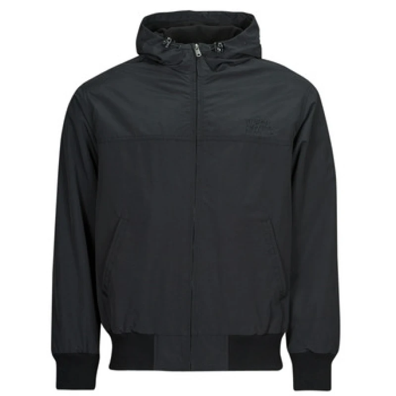Image of Superdry SURPLUS NYLON HOODED BOMBER mens Jacket in Black