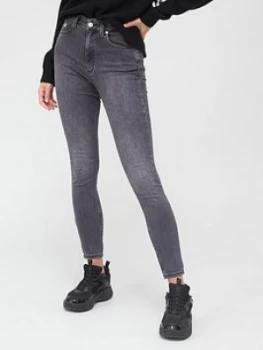 Calvin Klein Jeans 010 High Rise Skinny Jean - Grey