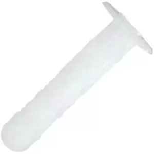 Image of DEWALT - Universal Plastic Wall Plug 8 x 40mm - Pack of 100 - White