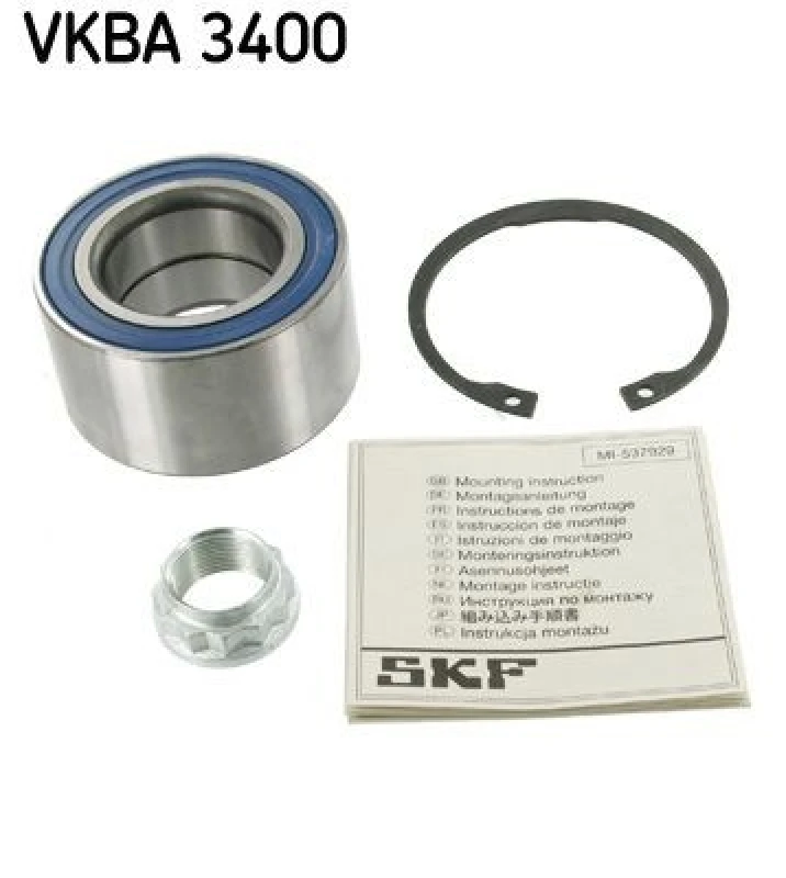 Image of SKF Wheel bearing kit SKF VKBA 3400