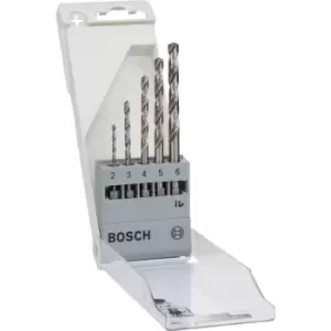 Image of Bosch 2608595517 5-PC HSS-G METAL DRILL BIT SET
