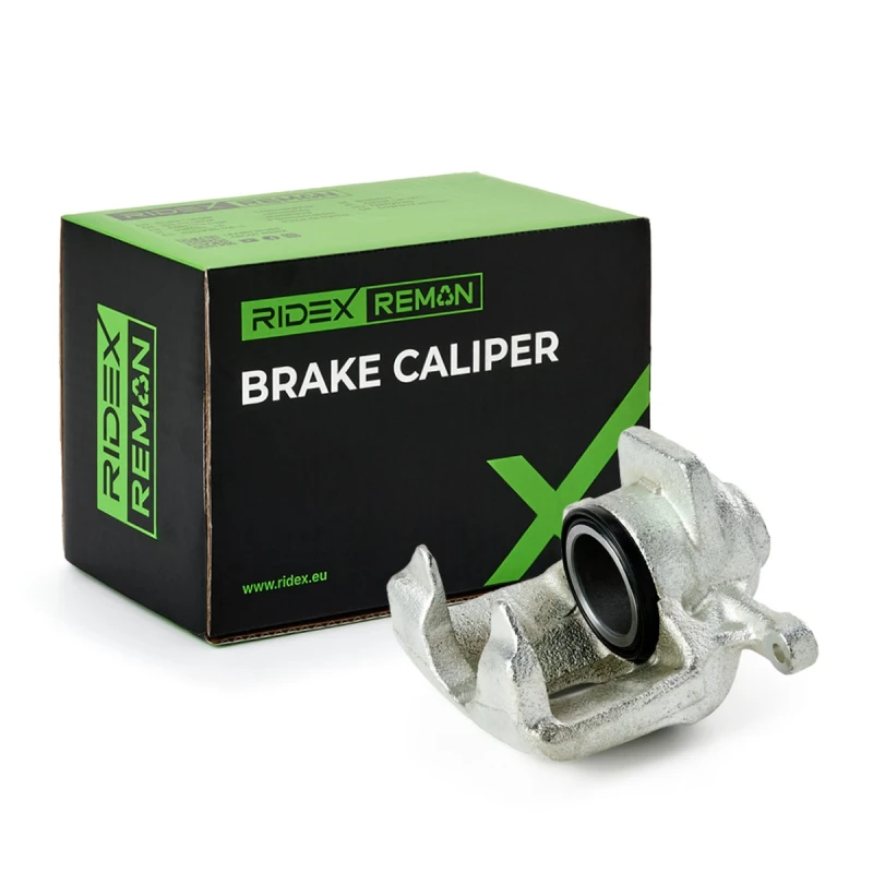 Image of RIDEX REMAN 78B1345R Brake caliper Front Axle, without holder Cast Iron Brake Caliper (78)