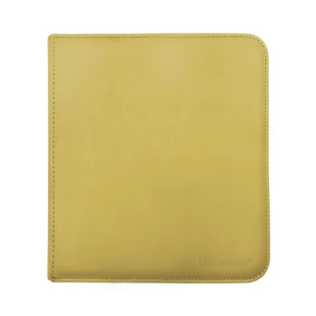 Image of Vivid 12-Pocket Zippered PRO-Binder - Yellow