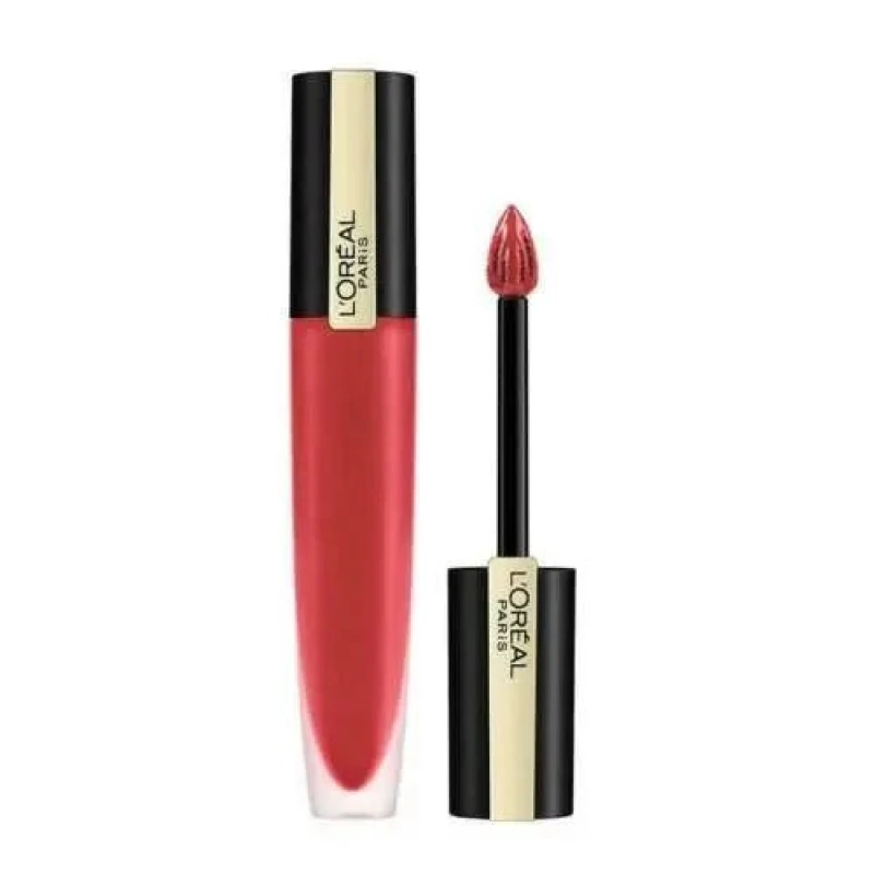 Image of LOreal Rouge Signature Liquid Lipstick - 137 Red