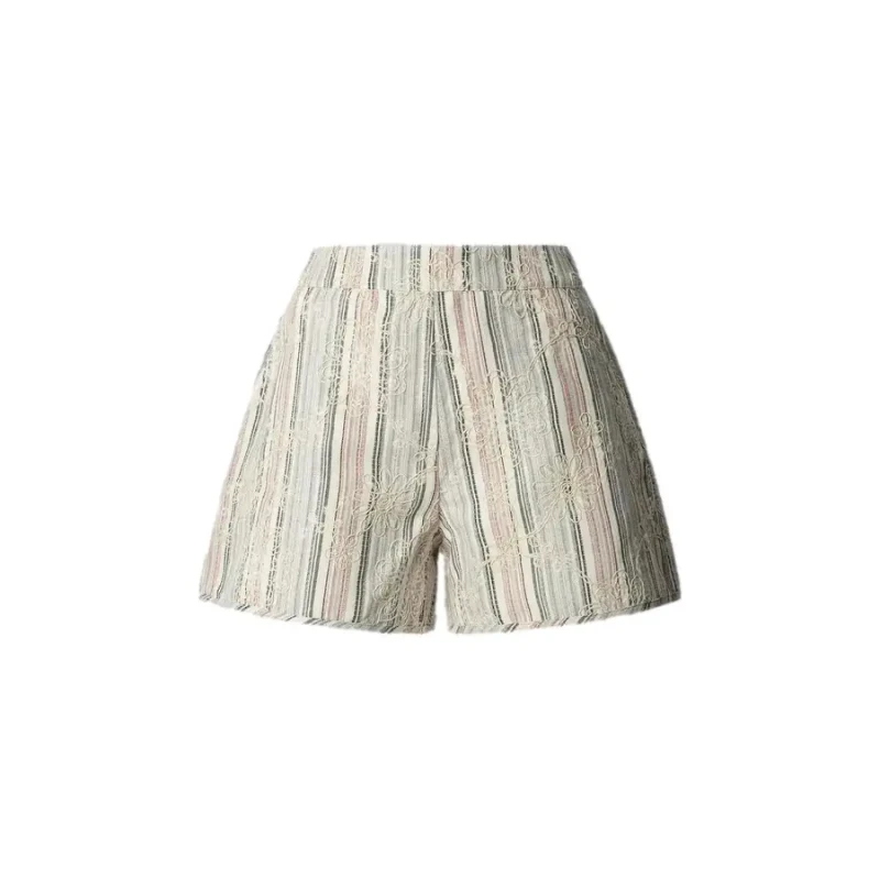 Image of Pepe Jeans Womens shorts Pepe Jeans Genny Blanc Female L