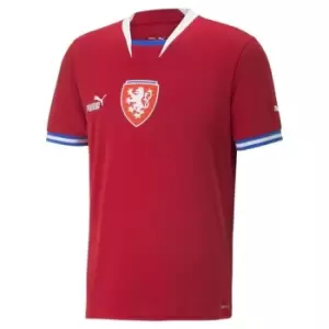 Puma Czech Republic Home Shirt 2022 Mens - Red