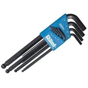 Image of Eklind Ball End Hexagon Key Set of 7 Metric (1.5-6mm)