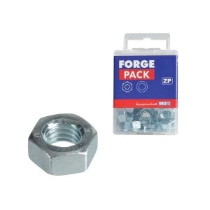 Image of ForgeFix Hexagonal Nuts & Washers ZP M10 ForgePack 10