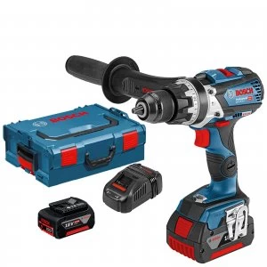 image of Bosch GSB 18 V-85 C 18v Connection Cordless Ready Combi Drill 2 x 5ah Li-ion Charger Case