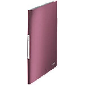 Image of Leitz Display Book 39580028 A4 Garnet Red Polypropylene 20 pocket 23.1 x 1.3 x 31 cm