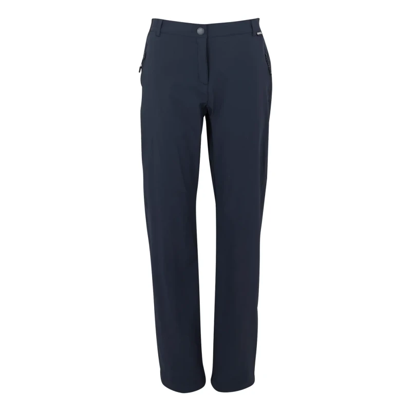 Image of Womens insect-repellent foldable trousers Regatta Packaway II Bleu Female 38