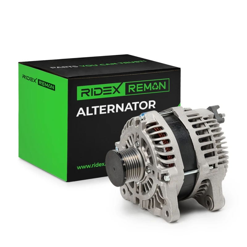 Image of RIDEX REMAN 4G0768R Generator Alternator Charging Current: 185A, Voltage: 12V Alternator (4)