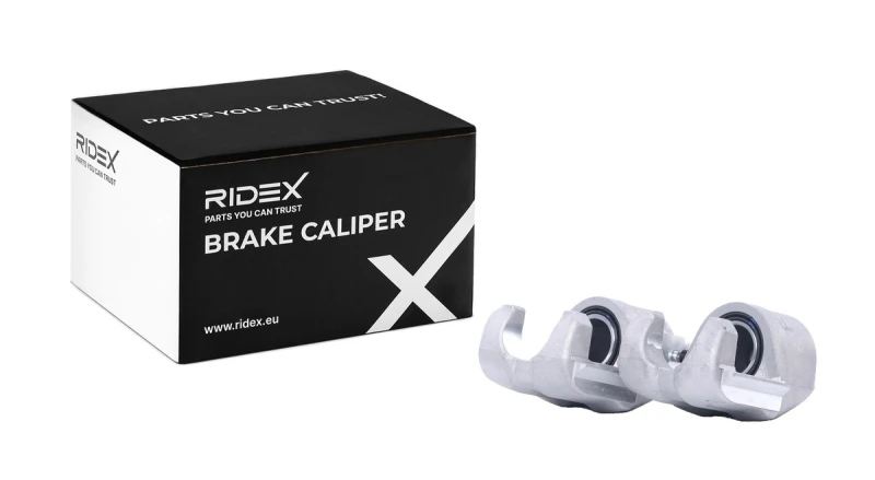 Image of RIDEX 78B1687 Brake caliper Front Axle, without holder Aluminium Brake Caliper (78)