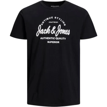 image of Jack and Jones Raffa T-Shirt - Black