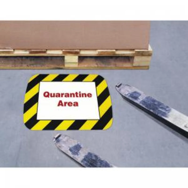 Image of Frames4Floors PVC Floor Label Holders For Warehouse A4 210mmx295mm EXR61326BV