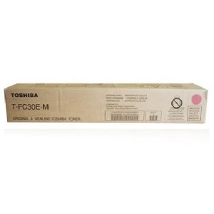 image of Toshiba T-FC30EM Magenta Laser Toner Ink Cartridge