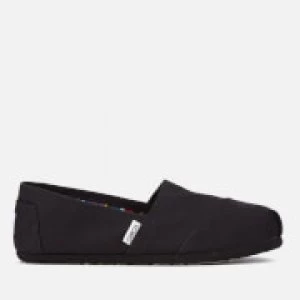 TOMS Womens Core Classics Slip-On Pumps - Black - UK 3/US 5