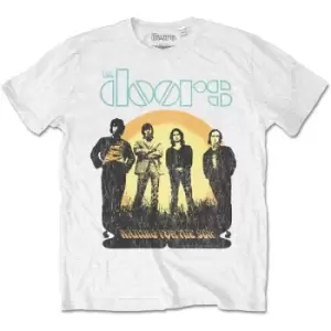Image of The Doors - Waiting for the Sun Unisex Medium T-Shirt - White