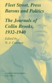 Image of Fleet Street Press Barons and Politics by N. J. Crowson Hardback