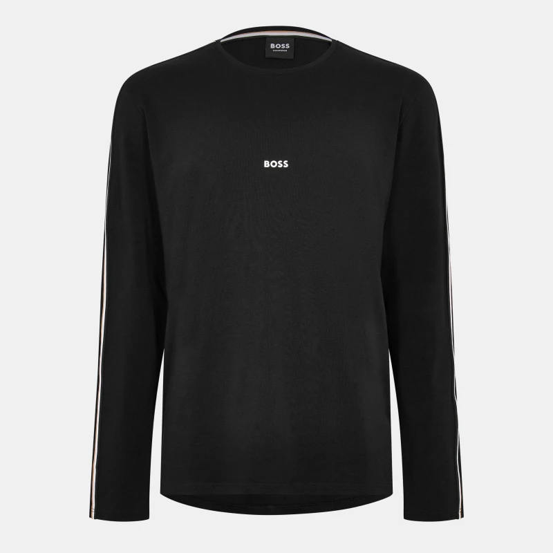 Image of Boss Unique Ls-Shirt 10259900 02 Black 001 male S