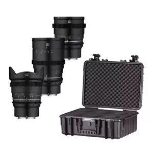 Image of Samyang VDSLR MK2 14/35/85 Cine Lens Kit - Sony FE Mount