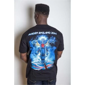 Image of Iron Maiden - Tour Trooper Unisex Medium T-Shirt - Black