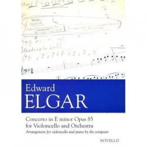 Image of Concerto in E Minor Opus 85 for Violoncello and Orchestra by Edward Elgar Paperback