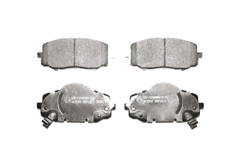 Image of LPR 05P1633 Brake pad set Brake Pad Set,disc brake (402)