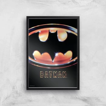 image of Batman 89 Giclee Art Print - A2 - Black Frame