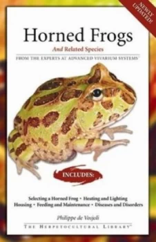 Image of Horned Frogs by Philippe De Vosjoli Paperback