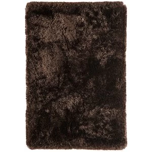 Image of Asiatic Plush Shaggy Rug - 120 x 170cm - Choc