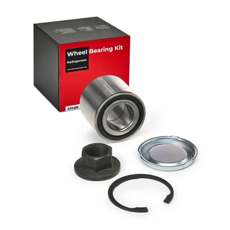 Image of STARK SKWB-0180081 Wheel bearing kit Rear Axle both sides Wheel Bearing Kit (654)