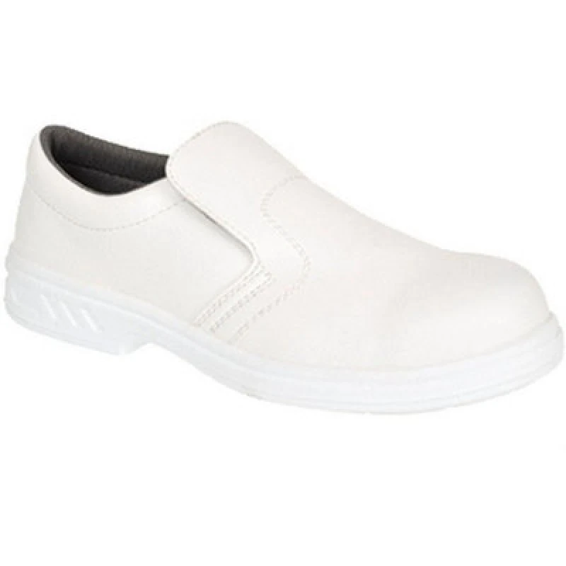 Image of Portwest Occupational Slip On Shoes FW58WHR34 Colour: White
