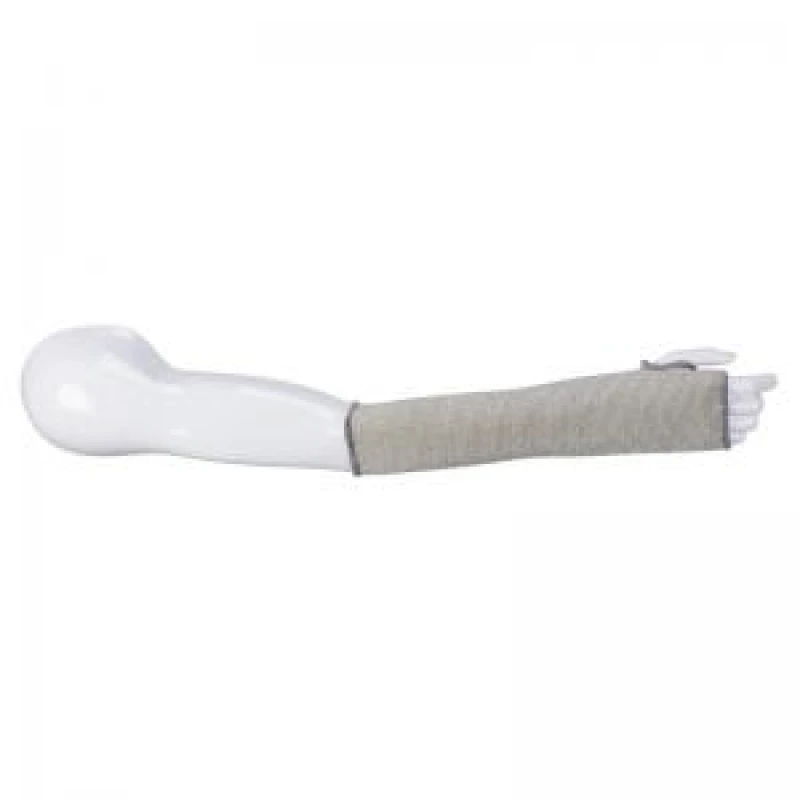 Image of Portwest Level D Cut Resistant Sleeve 350mm A689GRR Colour: Grey