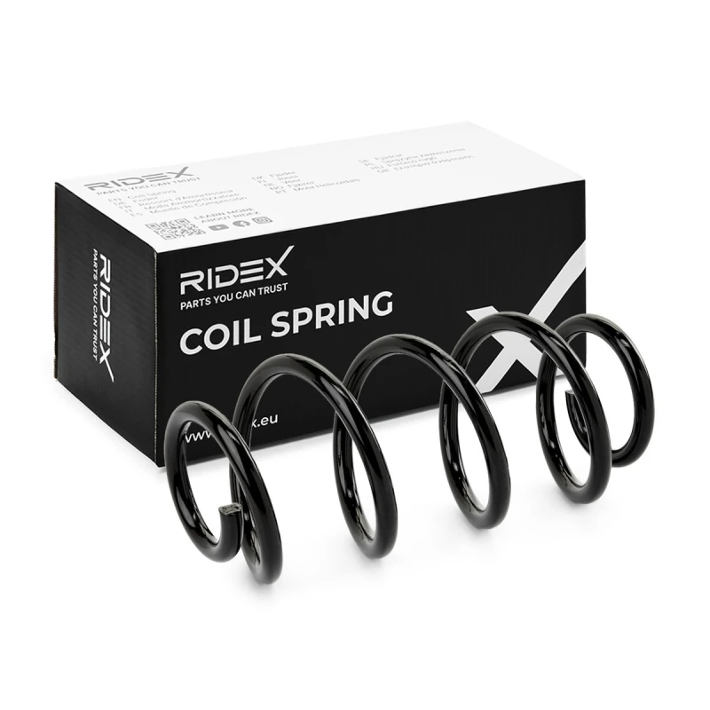 Image of Coil spring RIDEX 188C1516