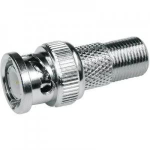 Image of BNC adapter BNC plug F socketTelegaertnerJ01008A00231 pcs