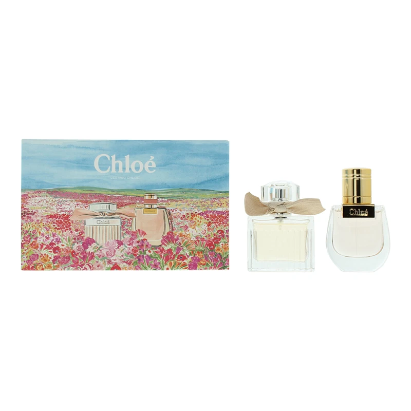 Image of Chloe Eau de Parfum 2 Piece Gift Set: Chloe Eau de Parfum 20ml - Nomade Eau de Parfum 20ml