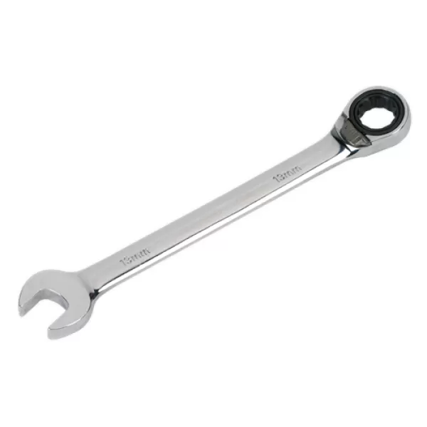 Image of Genuine SEALEY RRCW13 Reversible Ratchet Combination Spanner 13mm