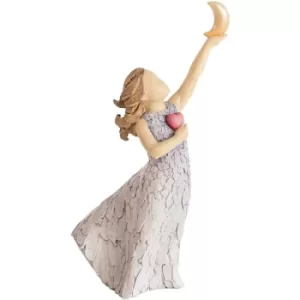 image of More Than Words Loved To The Moon and Back Figurine