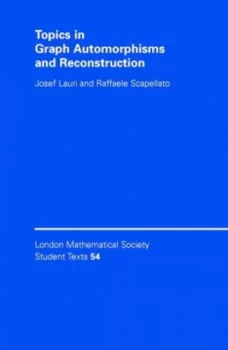 Image of Topics in Graph Automorphisms and Reconstruction by Josef Lauri Book